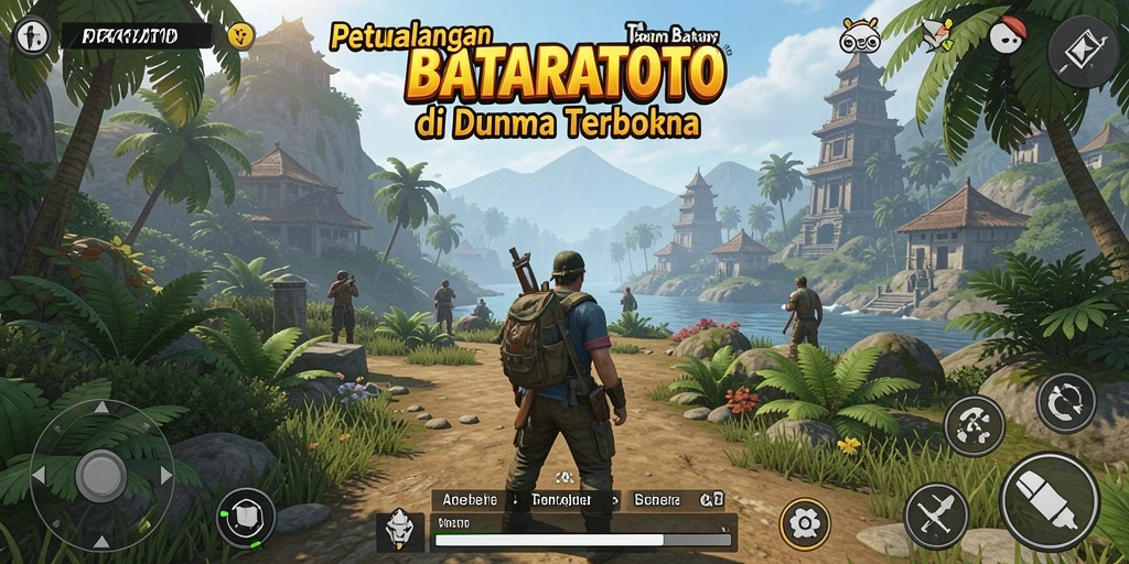 Tampilan menarik dari gameplay <strong>BATARATOTO</strong> dalam dunia terbuka yang luas.