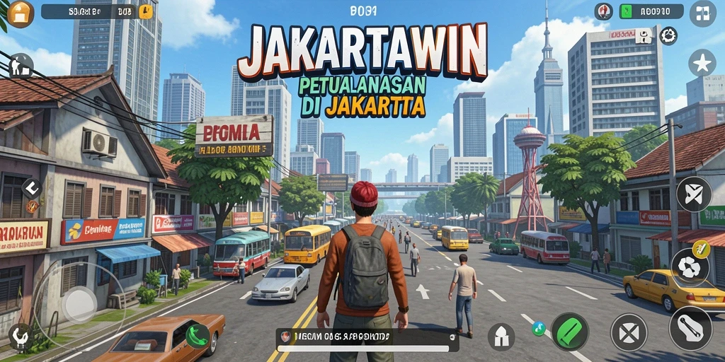 Tangkapan layar <strong>JAKARTAWIN</strong> menampilkan aksi seru dalam petualangan.