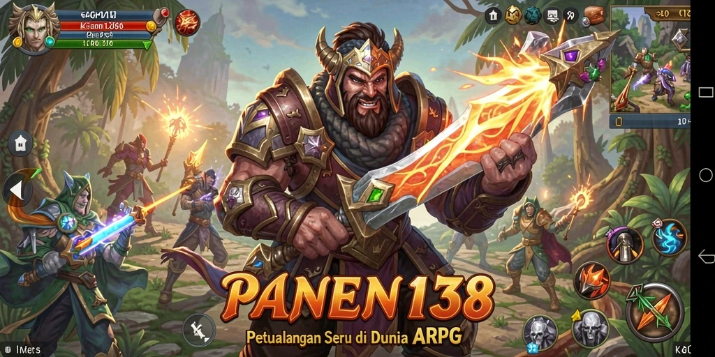 Tampilan gameplay seru dari PANEN138 dengan aksi ARPG yang menakjubkan.