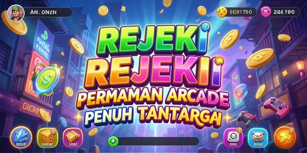 Tampilan menarik dari gameplay seru di REJEKI.