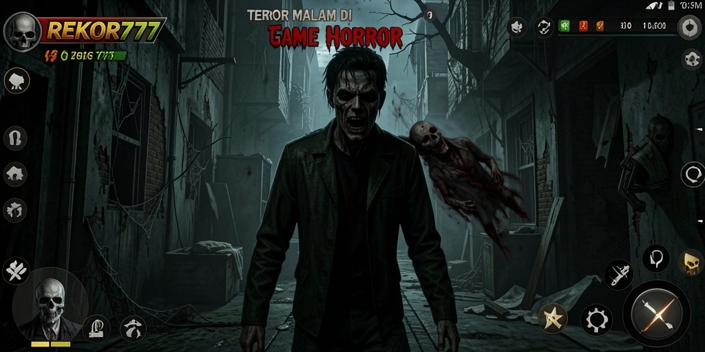 Gameplay menyeramkan di REKOR777 dengan suasana yang tegang dan menakutkan.