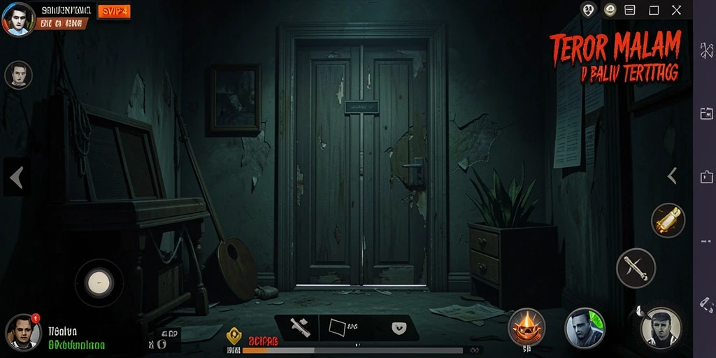 Gameplay SVIP4 yang menegangkan dan suasana horror yang kental.
